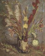 Vase with Gladioli (nn04) Vincent Van Gogh